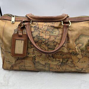 Alviero Geo Classic Boston Bag